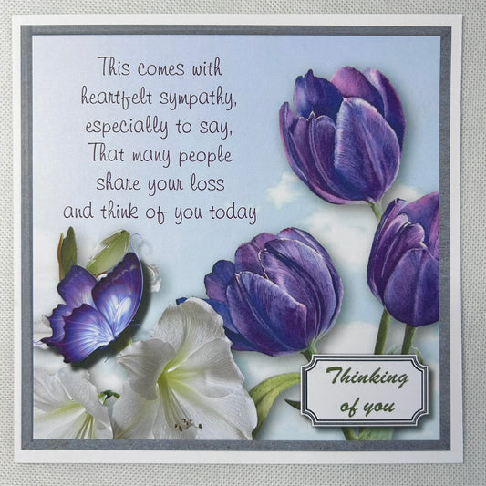 Sympathy Card - Handmade